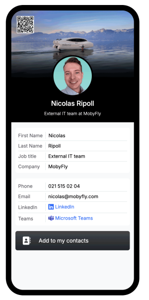 service vcard azure entra